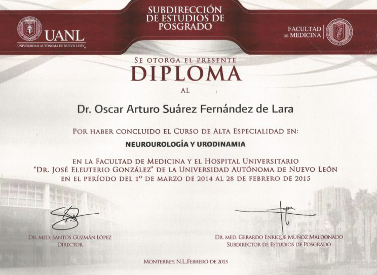 Diploma-Neuro-uro